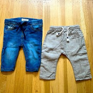 Zara/H&M baby pants